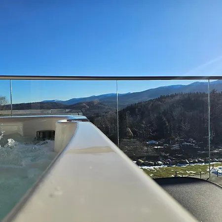 Aparts4u - Kras A302 Z Prywatnym Jacuzzi, Sauna I Widokiem Na Gory Lejlighed