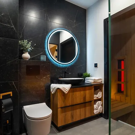 Aparts4u - Kras A302 Z Prywatnym Jacuzzi, Sauną I Widokiem Na Góry Apartament Szklarska Poręba