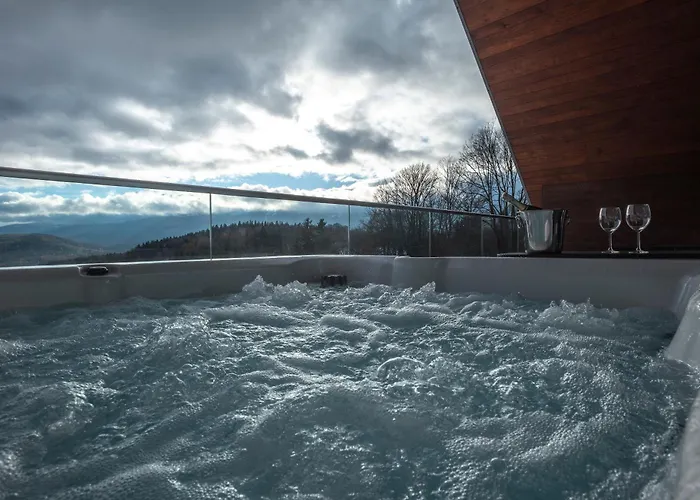 Appartement Aparts4u - Kras A302 Z Prywatnym Jacuzzi, Sauna I Widokiem Na Gory Szklarska Poreba