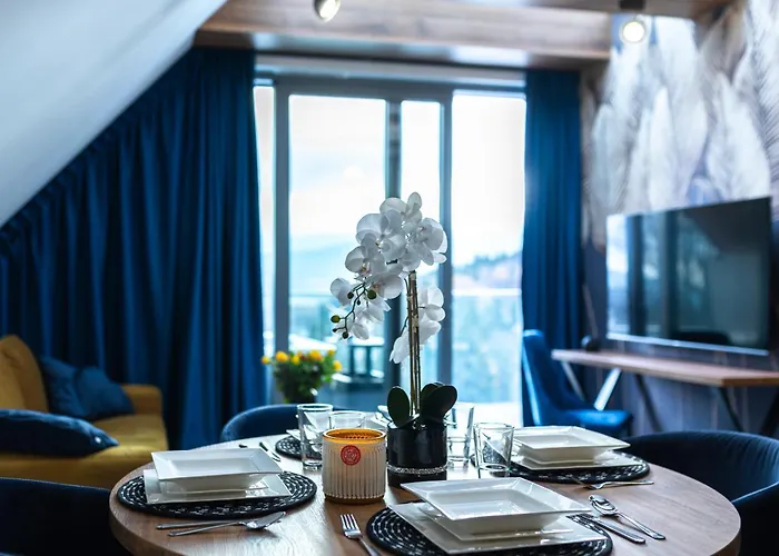 Appartement Aparts4u - Kras A302 Z Prywatnym Jacuzzi, Sauna I Widokiem Na Gory