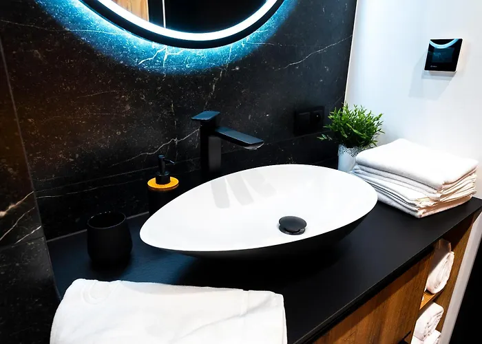 Aparts4u - Kras A302 Z Prywatnym Jacuzzi, Sauna I Widokiem Na Gory Appartement