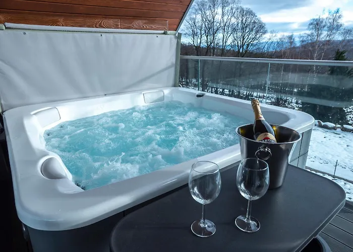 Appartement Aparts4u - Kras A302 Z Prywatnym Jacuzzi, Sauna I Widokiem Na Gory